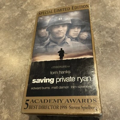 Saving Private Ryan (VHS, 2000 Special Limited Edition) BRAND NEW WATERMARKED - Image 1 of 4
