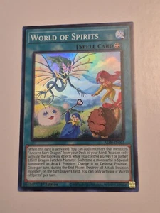 World of Spirits ALIN-EN055 Super Rare YuGiOh - Picture 1 of 2