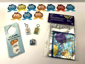 Garfield VINTAGE 1978 Collectibles Kellogg Bike Reflector Keychain Door Hanger - Picture 1 of 1