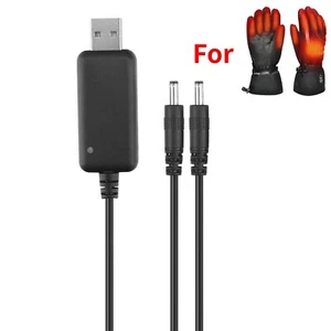 7.4V Rechargable Polymer Batteries Cable Charger Cable for Heated Gloves Mittens - Picture 1 of 4