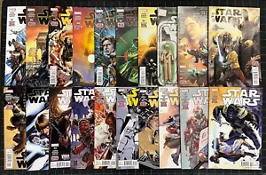 Star Wars (2015) #'s 1-75 + Annuals 1-4 fast komplett VF + (8,5) Menge - Bild 1 von 5