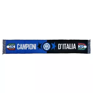 Sciarpa Inter originale Ufficiale 2 stelle Campioni Italia Scudetto 2023 2024 - Imagen 1 de 2
