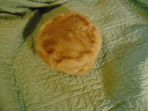 VINTAGE LORA Women's Fur Hat (Size Unknown) - Picture 1 of 4