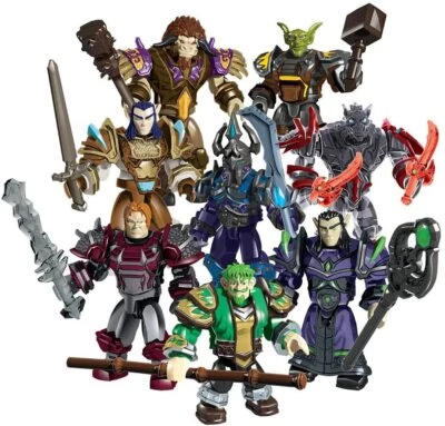 MEGA BLOKS WORLD OF WARCRAFT SERIES 1 SDCC 2013 MINI FIGURE MYSTERY PACK 91100 - Image 1 of 2