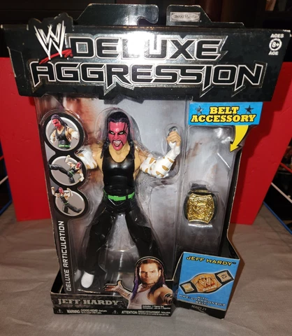 WWE Jakks Deluxe Aggression Jeff Hardy Series 21 MOC MINT NEW! Mattel Elite AEW Cover