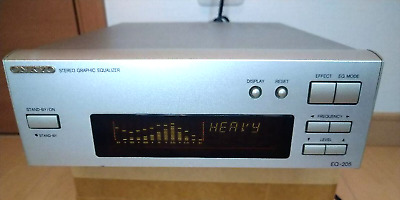 Onkyo EQ-205 Stereo Graphic Equalizer EQ Audio Deck Home Component • 181.68€