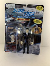 Star Trek TNG DATA 1940’s Attire Holodeck Series Action Figure Playmates - MOC