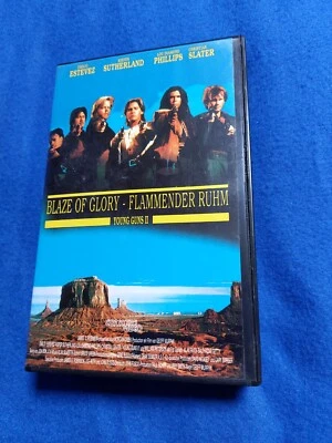 Blaze of Glory, Flammender Ruhm, Young Guns II, 1990 CONCORDE VIDEO - Bild 1 von 4