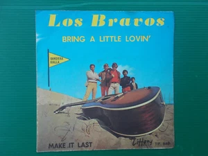 45 GIRI LOS BRAVOS BRING A LITTLE LOVIN MAKE IT LAST SOLO COPERTINA ONLY COVER - Imagen 1 de 1