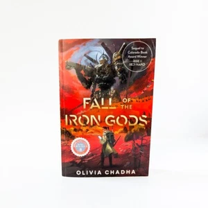 FALL OF THE IRON GODS by Olivia Chadha *04/24 ARC* (The Mechanists #2) VG - Bild 1 von 9