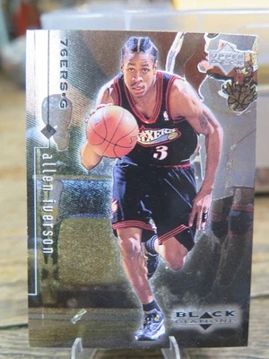 1998-99 Upper Deck Black Diamond #66 Allen Iverson basketball card - Image 1 of 3