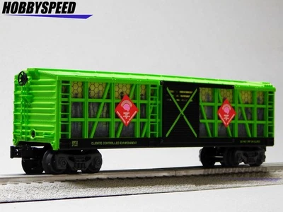 LIONEL AREA 51 DAMAGE CONTROL LIGHTED BOXCAR O GAUGE alien train 2523010-B NEW - Image 1 of 4