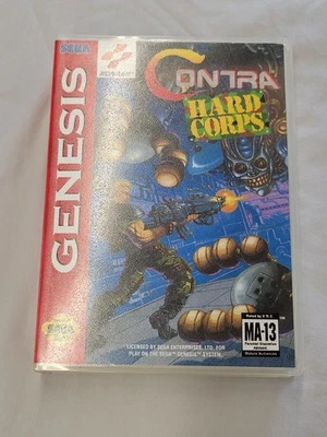 Vintage Authentic Contra: Hard Corps for Sega Genesis in box - No Manual - Image 1 of 4