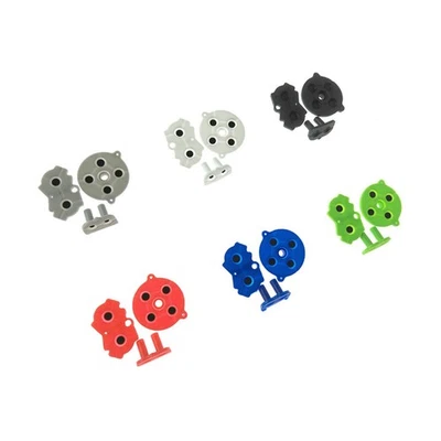 Mix-Color Silicone Button Pad Conductive Pads For Nintendo Game Boy Advance GBA - Image 1 of 4