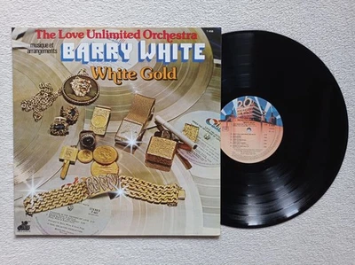 LP 33T BARRY WHITE, THE LOVE UNLIMITED ORCHESTRA "White Gold" 20TH CENTURY REC ° - Photo 1/4