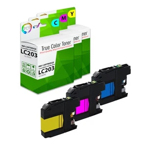 3Pk TCT LC203 Color LC203C LC203M LC203Y HY Para Brother J460DW J480DW Tinta Comp - Imagen 1 de 6