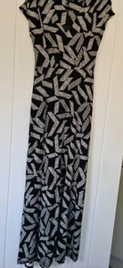 Black And White Maxi Dress - Picture 1 of 8