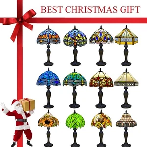 Tiffany Stunning Quality Style Hand Crafted Glass Table /Desk / Bedside Lamps - Picture 1 of 60