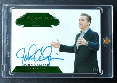2018 Flawless Collegiate John Calipari #3/5. National Champion Coach & HOFamer!! - Image 1 of 4