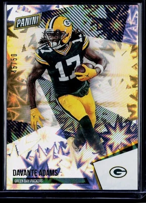 2021 Panini The National #11 Davante Adams /50 G2 - Image 1 of 2