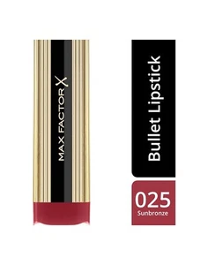 Max Factor Colour Elixir Lipstick with Vitamin E Shade Sunbronze 025 - FREE POST - Picture 1 of 9