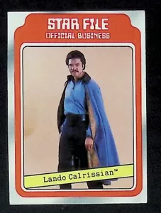 1980 Topps Lando Calrissian Star Wars The Empire Strikes Back - Bild 1 von 2