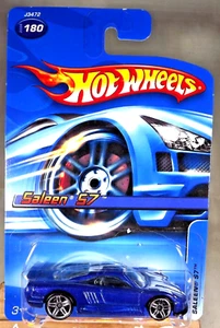 2006 Hot Wheels Mainline/Collector #180 SALEEN S7 Blue w/Chrome PR5 Spoke Wheels - Picture 1 of 5