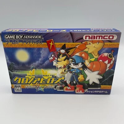 Klonoa Heroes Game Boy Advance GBA Box Japan Retro action RPG game - Image 1 of 4