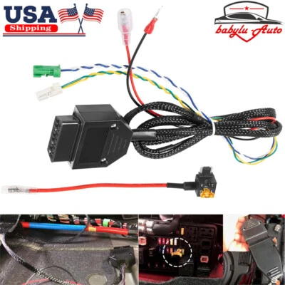 Kit de cables de montaje en maletero de doble derivación para Dodge Charger Challenger Chrysler 300 Foto 1 de 4