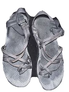 Sandalias Vibram Negro Correa Puntera Abierta Talla 8.5 Mujer Goma Ajustable - Imagen 1 de 13