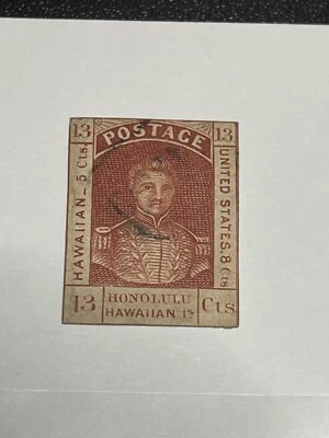 Certificado HPS Hawaii 6 usado SCV $1700 KSPhilatelics (6HIoSz) Foto 1 de 4