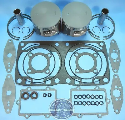 ARCTIC CAT 800 SPI PISTON KITS WINDEROSA TOP END GASKET SET 2007-2009 CF8 F8 M8 - Image 1 of 4