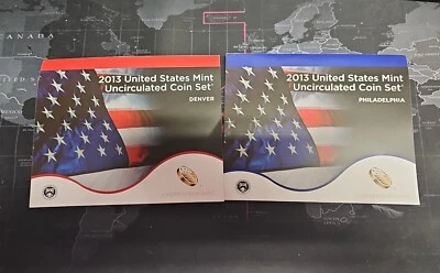 2013 P&D united states mint uncirculated coin set with COAs (28 Coin Set) - Image 1 of 4