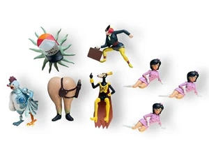 2008 Kidrobot X Adult Swim Original Series 1 - Lot Of 8 Miscellaneous Figures - Picture 1 of 7