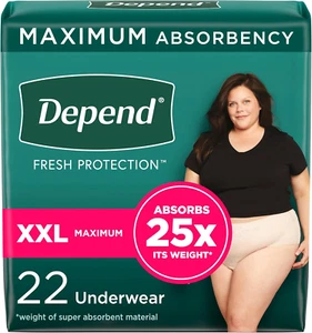 Fresh Protection Erwachsene Inkontinenz & postpartale Blase Leck Unterwäsche für Frauen - Bild 1 von 12