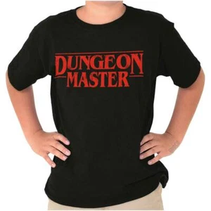 Dungeon Master TV Show Tabletop Gamer Nerd Unisex Kids Youth Crew T Shirts - Picture 1 of 9