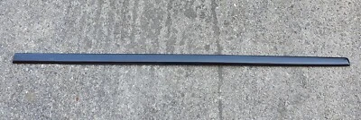 Ford Focus CC 2006-11 convertible puerta lateral del pasajero delantero moldeo negro Foto 1 de 4