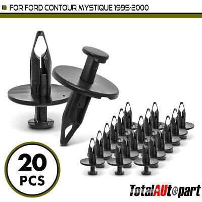 20x Clips de retención de parachoques delantero para Ford Mystique Contour 7,94 mm Nylon tipo empuje Foto 1 de 4