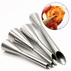 Cream Icing Long Puff Cake Pastry Tools Nozzle Tip Stainless Steel Decor Piping