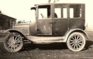 20er Jahre? Foto Echt Auto Auto frühes klassisches Modell s/w Bild - Bild 1 von 4