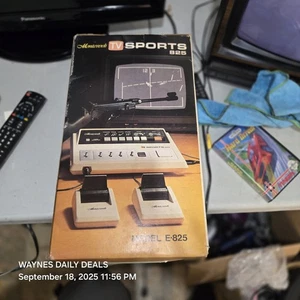 Vintage Monteverdi TV Sports 825 Konsole E-825 mit Box & Controller - Powers On, - Bild 1 von 20