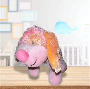 Ganz Webkinz Pink Punch Cheeky Dog HM495 Plush Stuffed Animal No Code - Picture 1 of 8