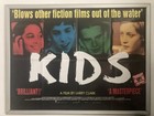 KIDS - 1995 Original UK Quad Folded Cinema Poster Larry Clarke Harmony Korine