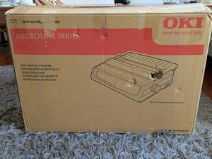 Oki Microline ML3321 Eco 9-Pin Wide Carriage Dot Matrix Printer - USB - D22810B - Picture 1 of 5