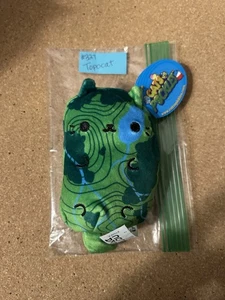 #327 Cats vs Pickles TOPOCAT Bean Bag Plush 4" - Tags attached - Foto 1 di 2