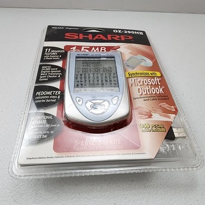 Sharp Wizard Organizer OZ-290H2 Brand New Sealed Vintage - Image 1 of 4