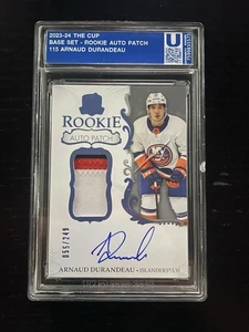 2023-24 The Cup Base Set - Rookie Auto Patch #115 Arnaud Durandeau /249 - Picture 1 of 2