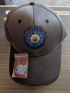 Bonk Golf Womans Fitted Golf Hat with Tee Holder & Magnetic Ball Marker SizeL-XL - Picture 1 of 7