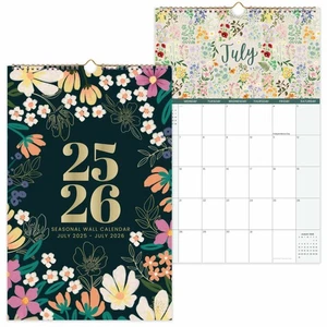 bloom Tagesplaner 2025-26 hängender Kalender, 11" x 17", saisonal - Bild 1 von 13
