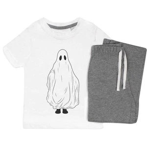 'Funny Halloween Ghost' Kids Nightwear / Pyjama Set (KP052640) - Picture 1 of 10